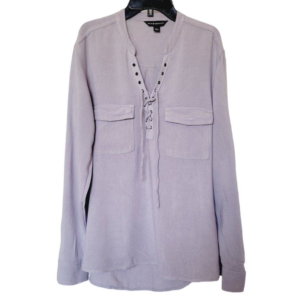 Rock & Republic Tie-front Blouse